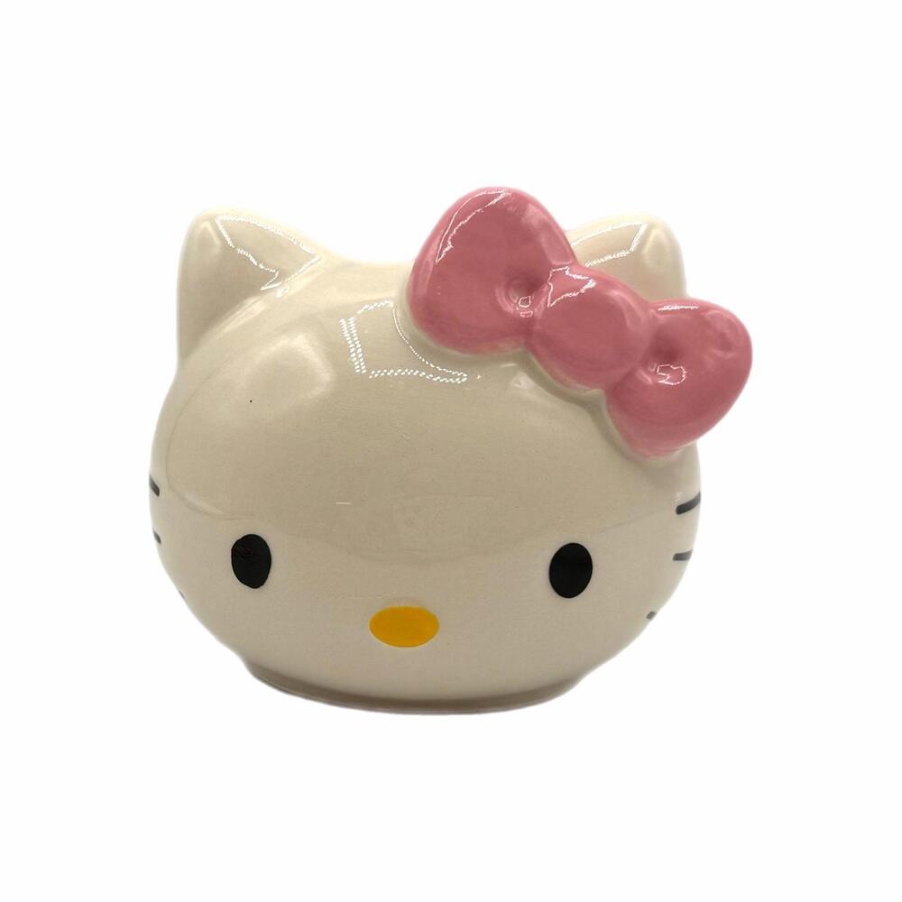 Sanrio Hello Kitty Head Ceramic Tooth Brush Holder / Vase
